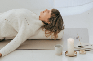 Meditation mit Lotuscrafts Produkten